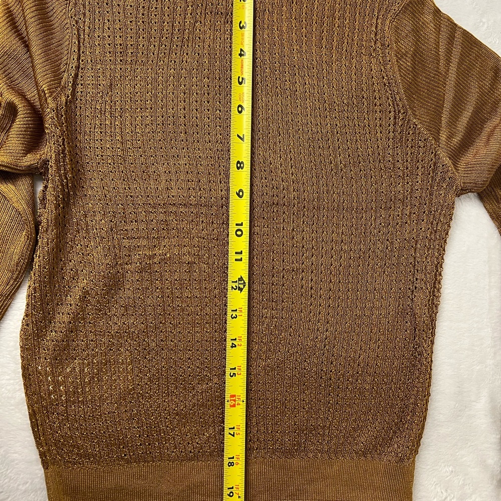 NWT-Free People H2O Crew Pullover Sweater Tiger Eye-M & L also in Black & Jade - Picture 2 of 12
